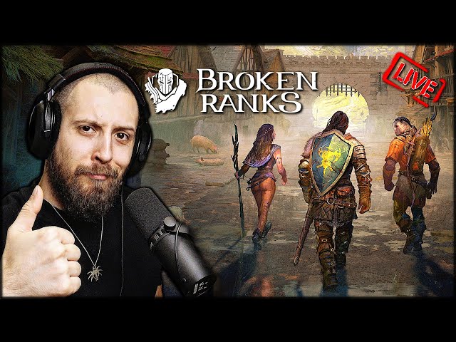 BROKEN RANKS 🔥 TRZECIA ROCZNICA /MMORPG I GIVEAWAY! 🔴 [NA ŻYWO]