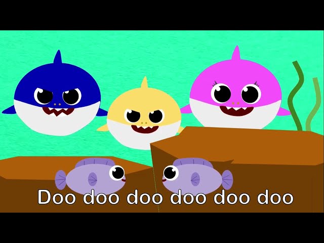 Baby Shark! 🦈 | Sing with the Shark Family | Baby Shark doo doo doo doo | Nursery Bugs