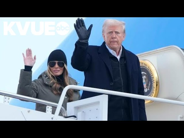 President Trump visiting disaster areas in California, North Carolina