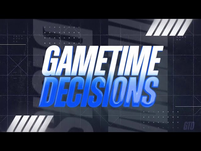 GameTime Decisions with Joe Raineri 1/24/25