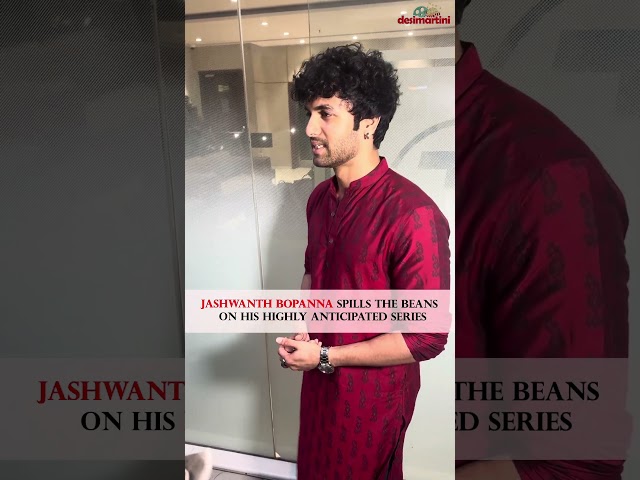 #JashwanthBopanna opens up about his much-awaited #series 'Teri Meri Love Story'! 💘 Get ready!