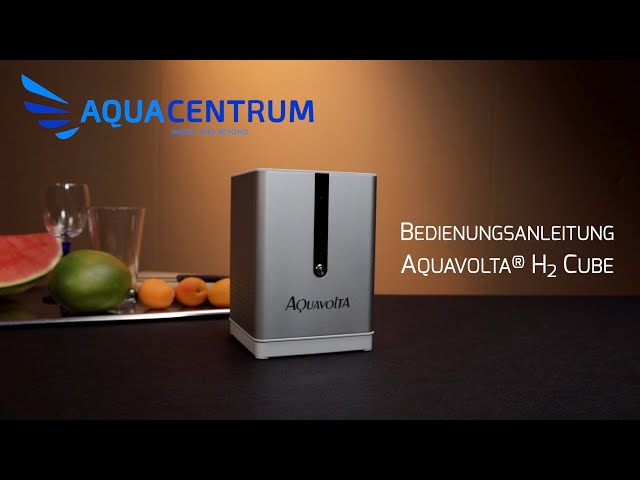 Aquavolta® H2 Cube Inbetriebnahme & Anwendung H2-Inhalation