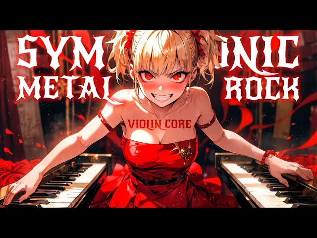 SYMPHONIC METAL & ROCK VIOLIN CORE LIVE Playlist (Bass Boosted) 🎻 for Work, Study, Gaming & Workout