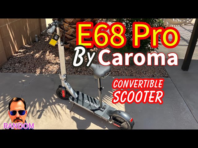 CAROMA E68 PRO E-Scooter 10" 500 Watts 35 miles