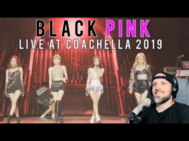 Vocal Coach reacts to BLACKPINK - kill this love Live at coachella [German]