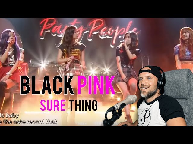 Vocal Coach reacts to BLACKPINK - Sure thing cover [German]