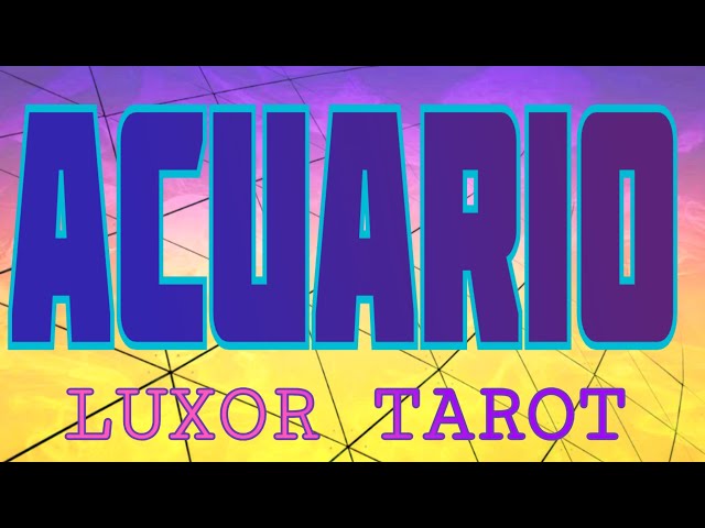 ACUARIO ♒ EL AMOR 😍💖 TE ESPÍA, BUSCA Y TE ENCUENTRA EL DESTINO TE TRAE ABUNDANCIA 😱💝