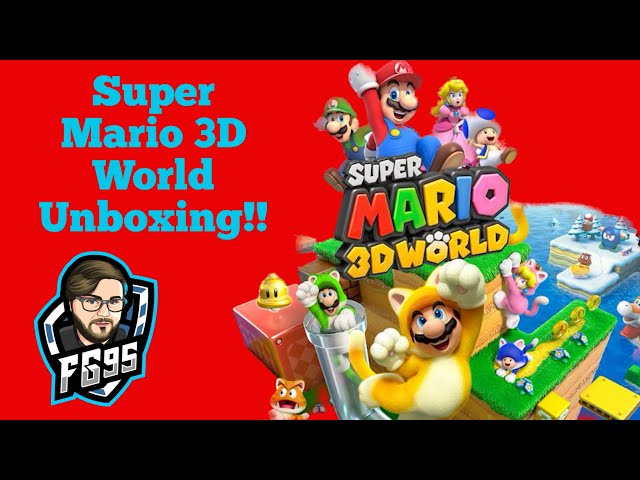 Super Mario 3D World Unboxing!! (Nintendo Switch)