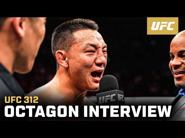 Rongzhu Octagon Interview | UFC 312