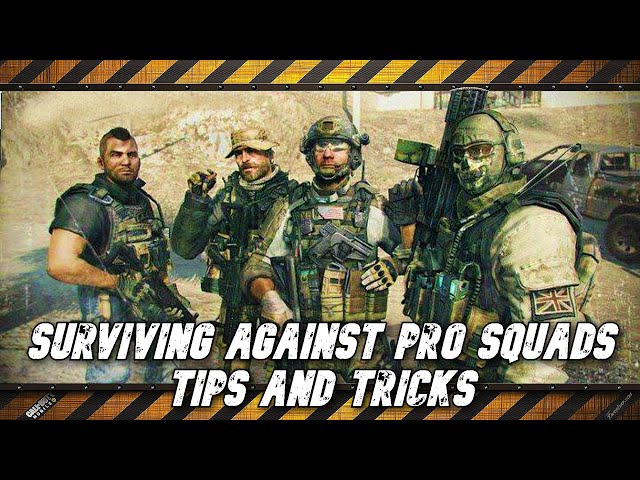 How to survive against PRO squads - Call of Duty Mobile - Battle Royale - Tips & Tricks