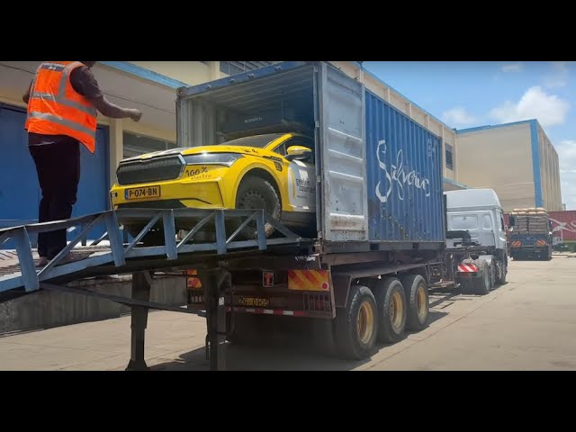 Shipping our electric car from Kenya to Greece