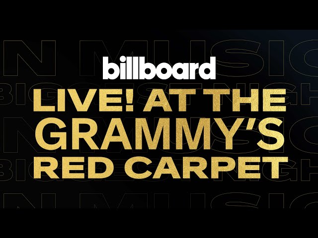 BILLBOARD LIVE FROM THE 2025 GRAMMY RED CARPET