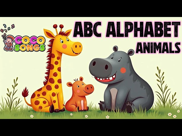 Fun Educational Video for Toddlers | Baby Learn ABC Alphabet with Animals | Learn ABCs with Animals