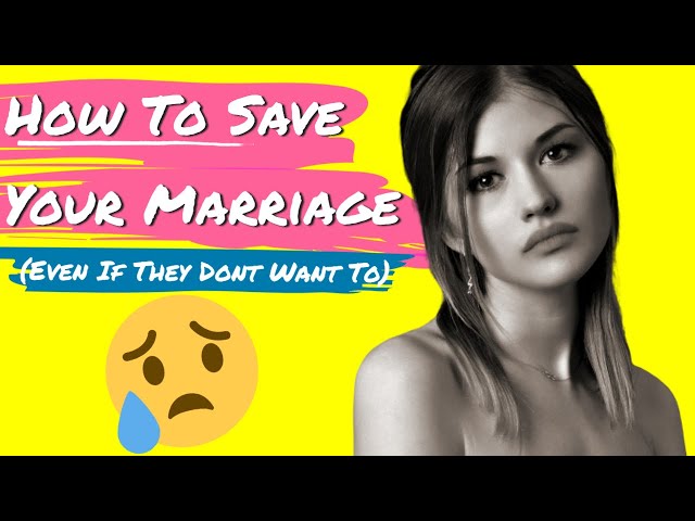 ✫★How To Save Your Marriage And Prevent Divorce - Even They're Set On Leaving You (Full Guide)★✫