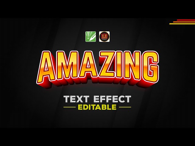 Belajar CorelDRAW | Make a 3d Editable Text Effect #typography