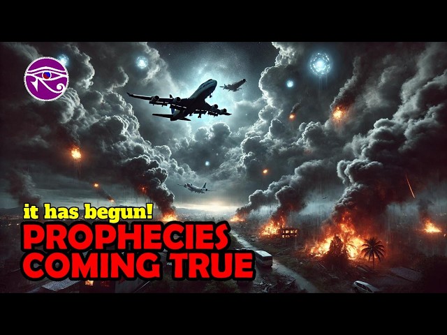 IT HAS BEGUN! UFOs, disasters and the prophecies. Apocalypse is NOW! What THEY won’t tell you!