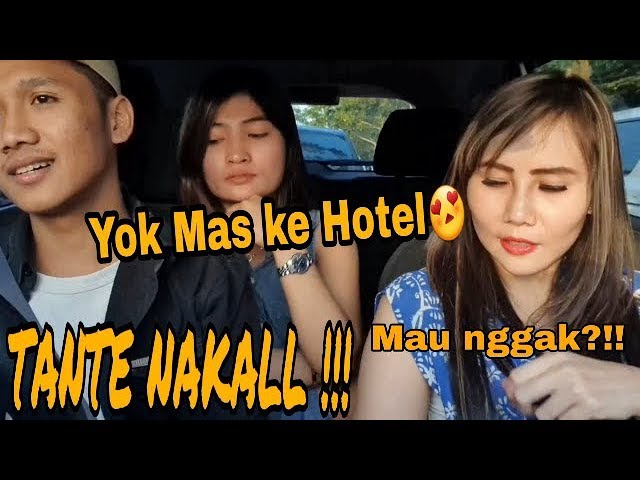 TANTE GENIT !! GAK JADI BAPER MALAH NGAJAK KE HOTEL | PRANK TAXI ONLINE 2