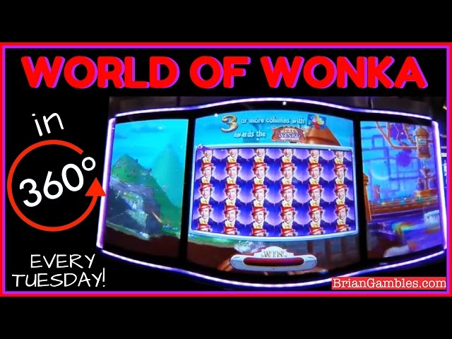 360° Gambling - WORLD OF WONKA ✦ EVERY Tuesday ✦ Slot Machine Pokie at MGM Las Vegas