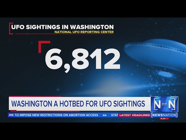 Washington state a hotbed for UFO sightings | NewsNation Tonight