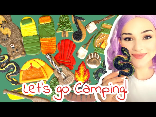 Outdoor Camping Cookies for Father's Day | Stories with Sprinkle Time | Satisfying Cookie Decorating