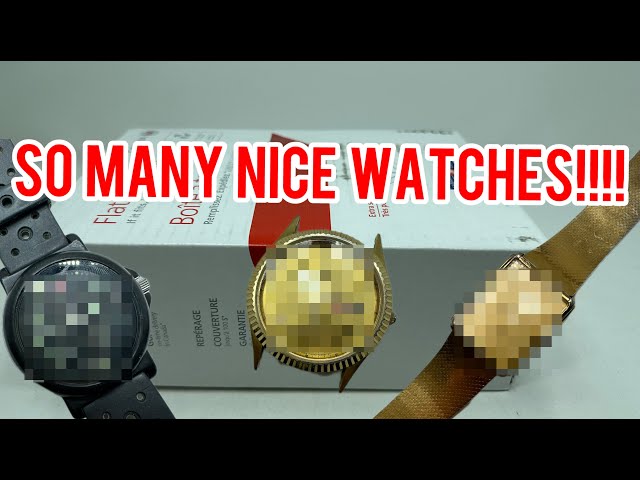 I bought mystery vintage watches from a YouTube subscriber