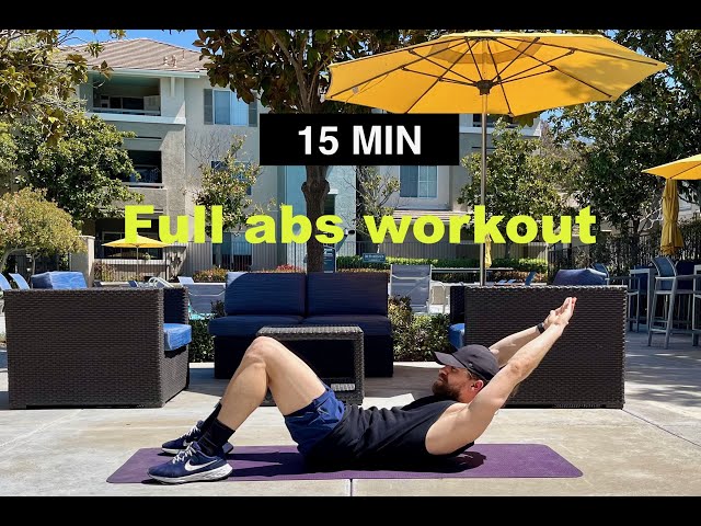 15 Min Shredded ABS Workout / NO equipment / Apartment friendly