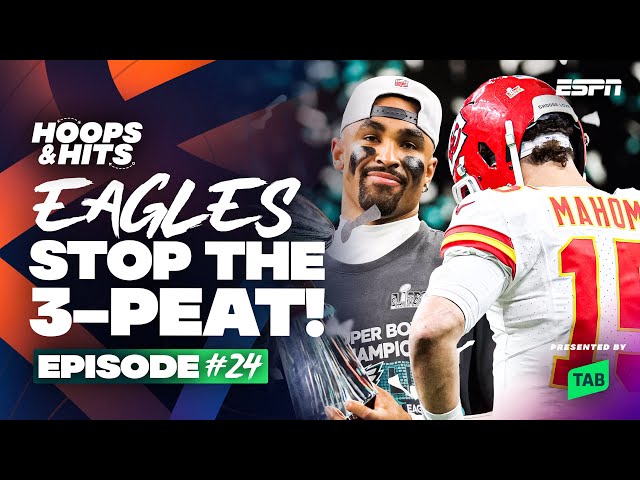 Eagles Stop 3-Peat, Can The Lakers Win Now? "The Pick-6" Way To Early Picks | HOOPS & HITS