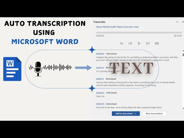 Step-by-Step Guide: Free Auto Transcription Using Microsoft Word