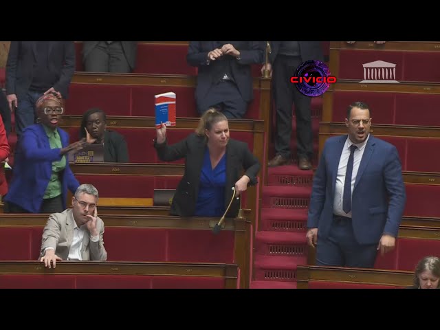 "Rentre à la niche !" séquence délirante à l'assemblée