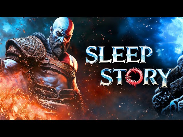 Shadows of Asgard: God Of War Bedtime Story | ASMR Norse Myth Sleep Story & Ambience