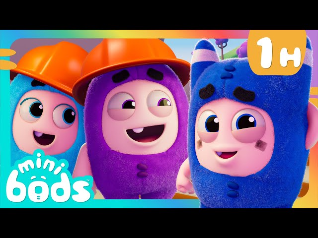 Bubbles The Builder | Masalah bangunan | Oddbods | Cute Cartoons for Kids @Oddbods Malay