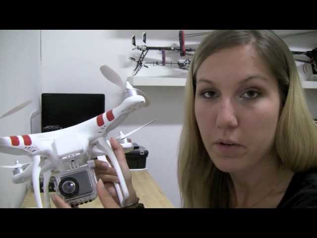 Close look - DJI Phantom Quadrokopter / Drohne inkl CamOne Action Camera