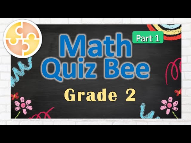 Math Quiz Bee for Grade 2 | Quiz 1 | Quiz by brainYs