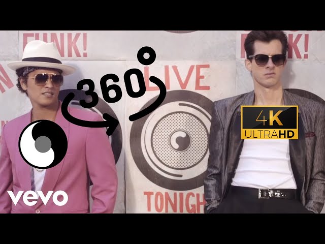 Mark Ronson, Bruno Mars | Uptown Funk (360 & VR 4K Video)