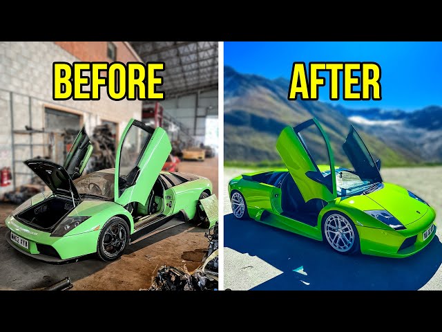 FULL BUILD - REBUILDING AN ABANDONED LAMBORGHINI MURCIELAGO