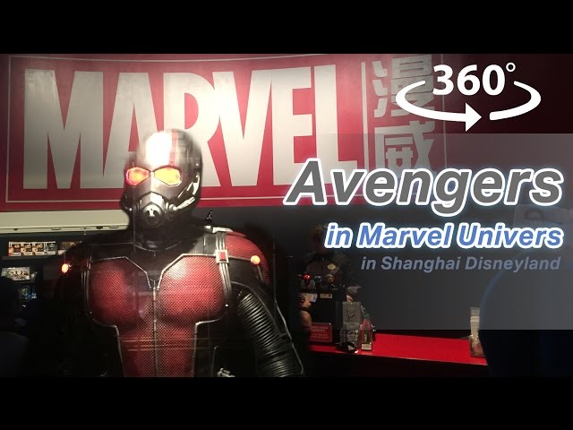 Avengers in Marvel Universe in Shanghai Disneyland VR | 360 video