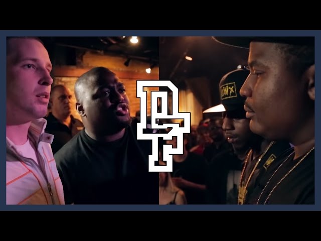 CHARRON & 100 BULLETZ VS DNA & K SHINE | Don't Flop Rap Battle