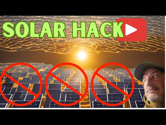 No Sun? No Problem 😎  Amazing Solar Controller HACK #solar