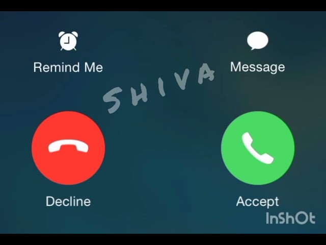 Ringtone,shiva aapka  phone aaya hai,Shiva please pick up the phone