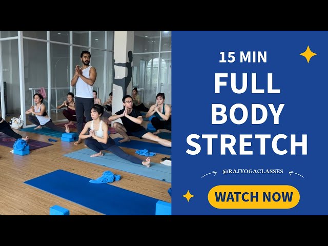 Quick Full Body Stretch Yoga 15 Min | Daily Morning Yoga Stretch Routine