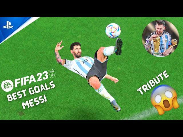 FIFA 23 - Lionel Messi Best Goals | Tribute To Messi | PS5 [4K60] HDR