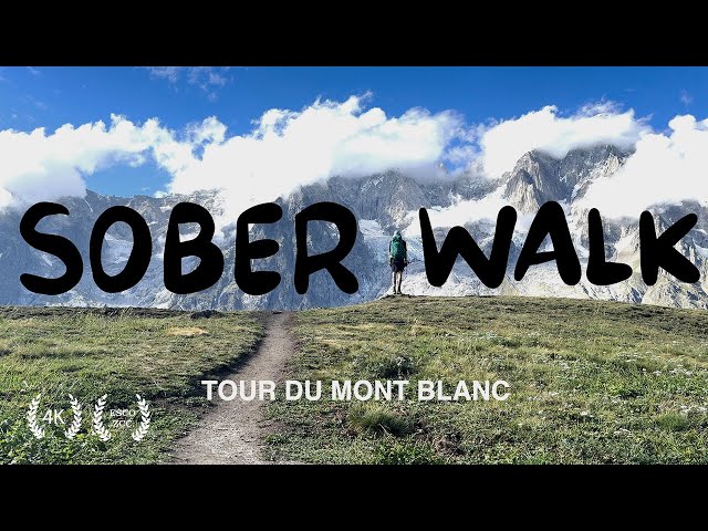 Hiking TOUR DU MONT BLANC in 9 days alone (tent only) 4K