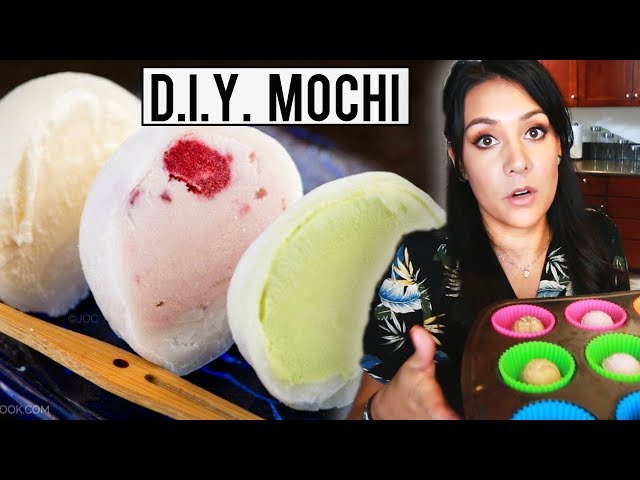 I tried making MOCHI ICE CREAM  | Tasty Tuesday