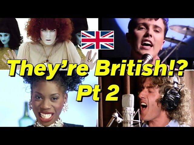 All Of These Hits Are By Brits! (Part 2)