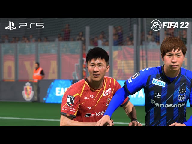 FIFA 22 PS5 | 名古屋グランパス vs ガンバ大阪 | J1リーグ | 4K |【AI vs AI】