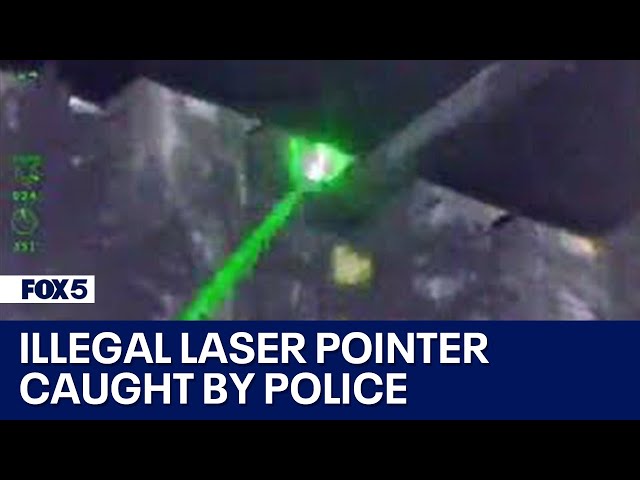 Police helicopter captures video of illegal laser pointer in Fairfax | FOX 5 DC