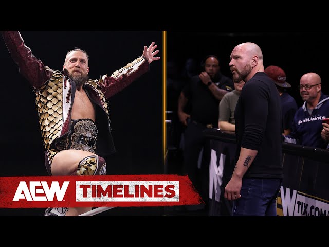 Blackpool Combat Club No More! The History of Bryan Danielson & Jon Moxley | AEW Timelines