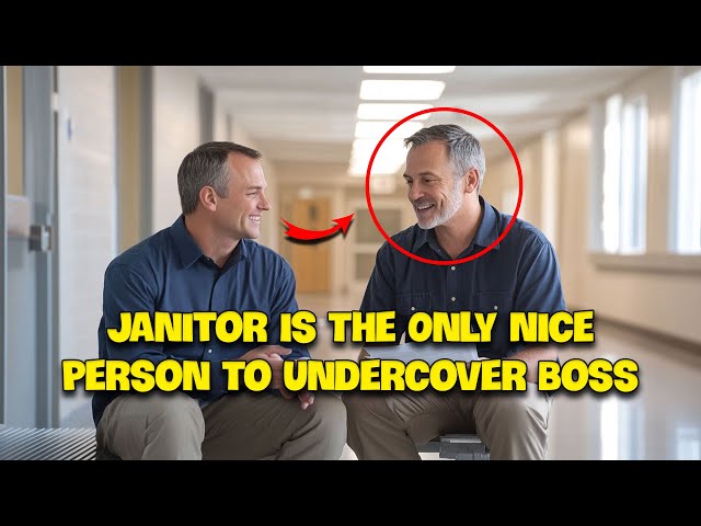 Janitor Is the Only One Kind to an Undercover Boss—What Happens Next Will Shock You!