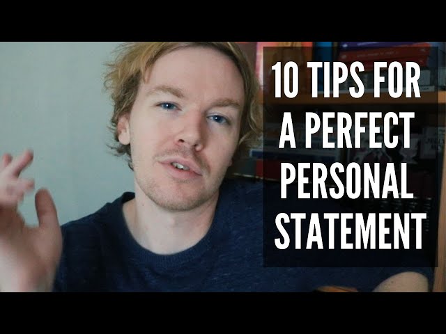 How to Write the Perfect Personal Statement