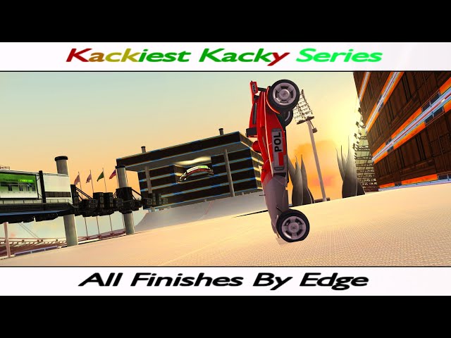 Kackiest Kacky - All Finishes By Edge (Trackmania)